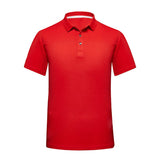 Red Unisex 160GSM Midweight Polo for Team