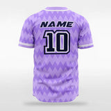 Purple Men Baseball Jersey