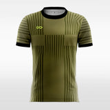 Green Stripe Sublimated Soccer Jersey