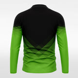 Continent 2 Sublimated 1/4 Zip Top Green
