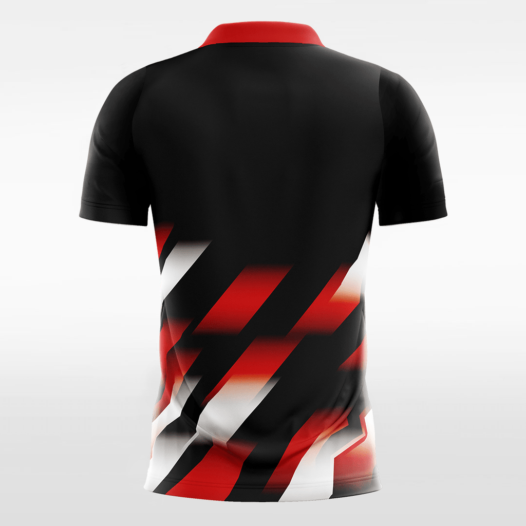 Red and Black Soccer Jerseys Custom Name and Number