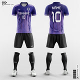 Fire Moire Soccer Jerseys Purple