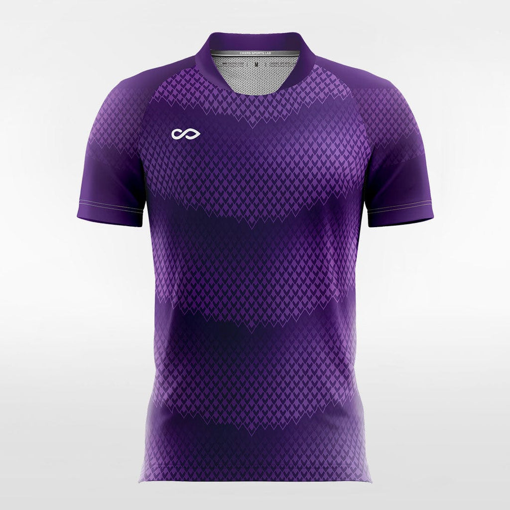 Purple Tectonic Soccer Jersey