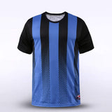 Blue Stripe Kid Soccer Jersey
