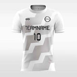 White Sawtooth Soccer Jersey