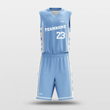 NCAA Blue - Customized Basketball Jersey Design for Team