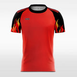 Fire Trim Print Soccer Jersey Design for Team