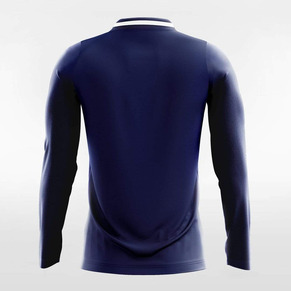 Custom Dark blue Men's Sublimated Soccer Jersey