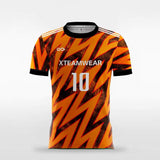 orange soccer jersey