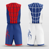 Spiderman Print Reversible Basketball Set for Team