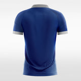 Custom Red & Blue Men's Sublimated Soccer Jersey