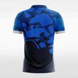 Blue Men's Team Soccer Jersey Design