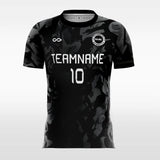 Custom Black Sublimated Soccer Jersey