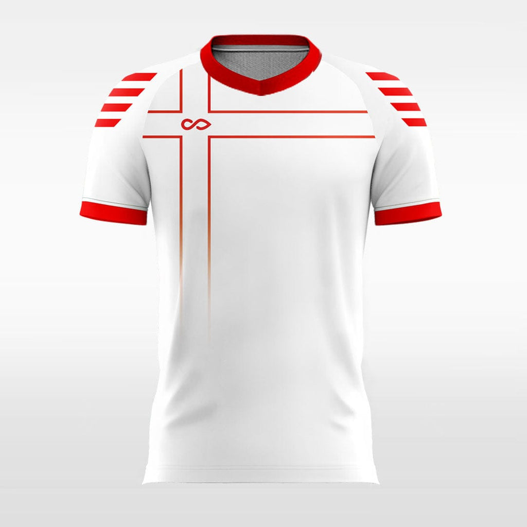 White Crossroad Soccer Jersey