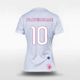 Rose Customized Womens Soccer Jersey