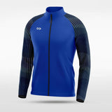 Blue Embrace Orbit Customized Adult Jacket Design