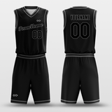 black gray basketball jerseys