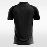 black soccer jersey custom design