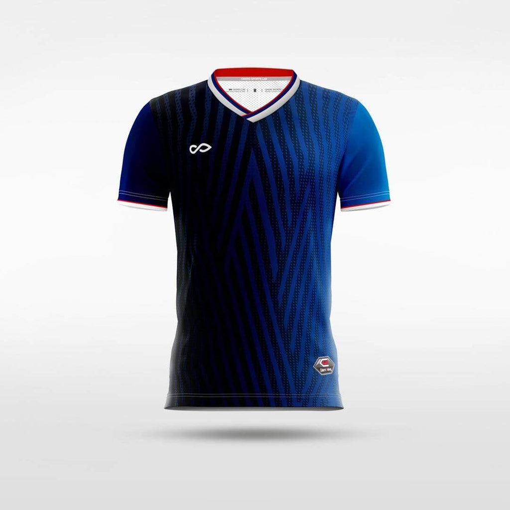 Navy Blue Paris Soccer Jersey