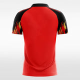 custom soccer jerseys red fire