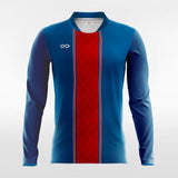 Dark Blue Soccer Team Jersey Design