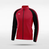 Embrace Radiance Sublimated Full-Zip Jacket Red