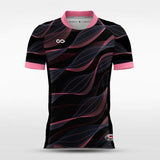 Black&Pink Streamer Frisbee Jersey