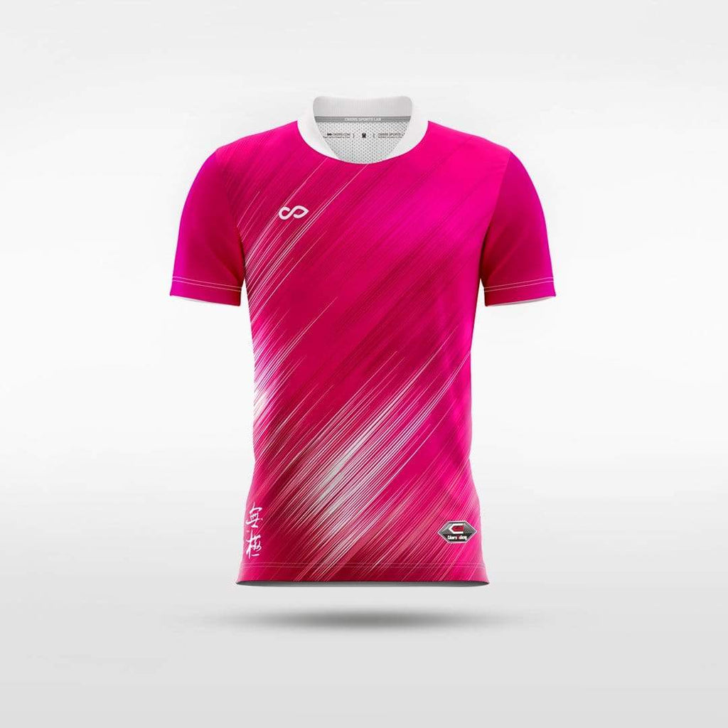 Custom Pink Kid's Soccer Jersey
