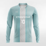 Sky Blue Soccer Team Jersey Design