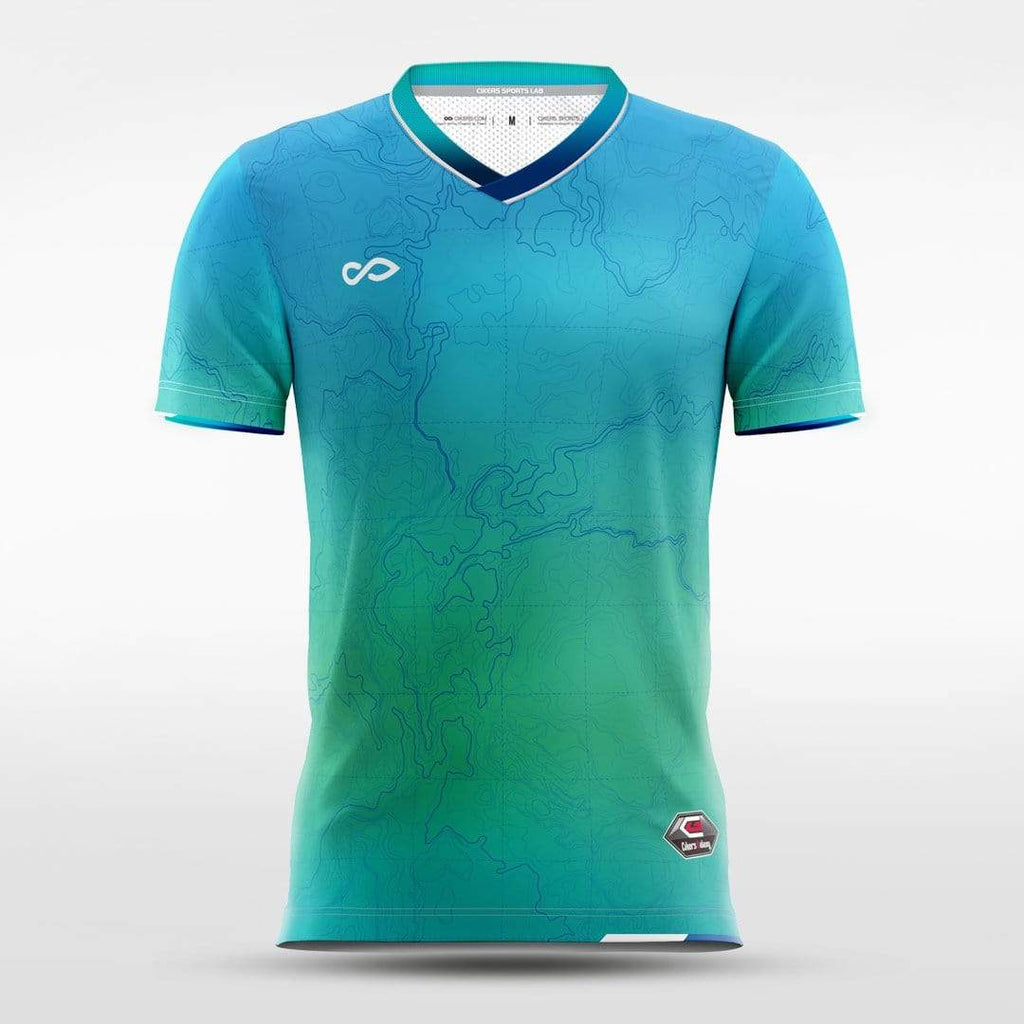 Mint Green Soccer Uniform Design