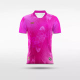 Fluorescent Pink Soccer Jersey
