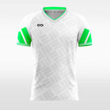 Fluorescent Green Team Soccer Jersey