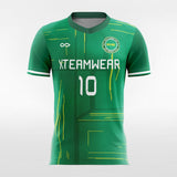 Green Graphic - Women Custom Soccer Jerseys Design Online