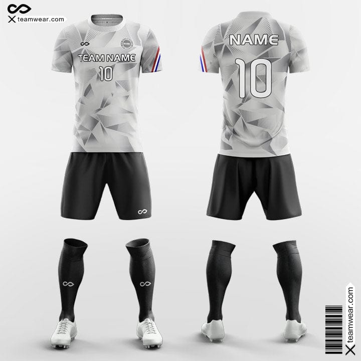 Graphic Soccer Jerseys Grey