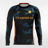Ink - Customized Men's Sublimated Long Sleeve Soccer Jersey