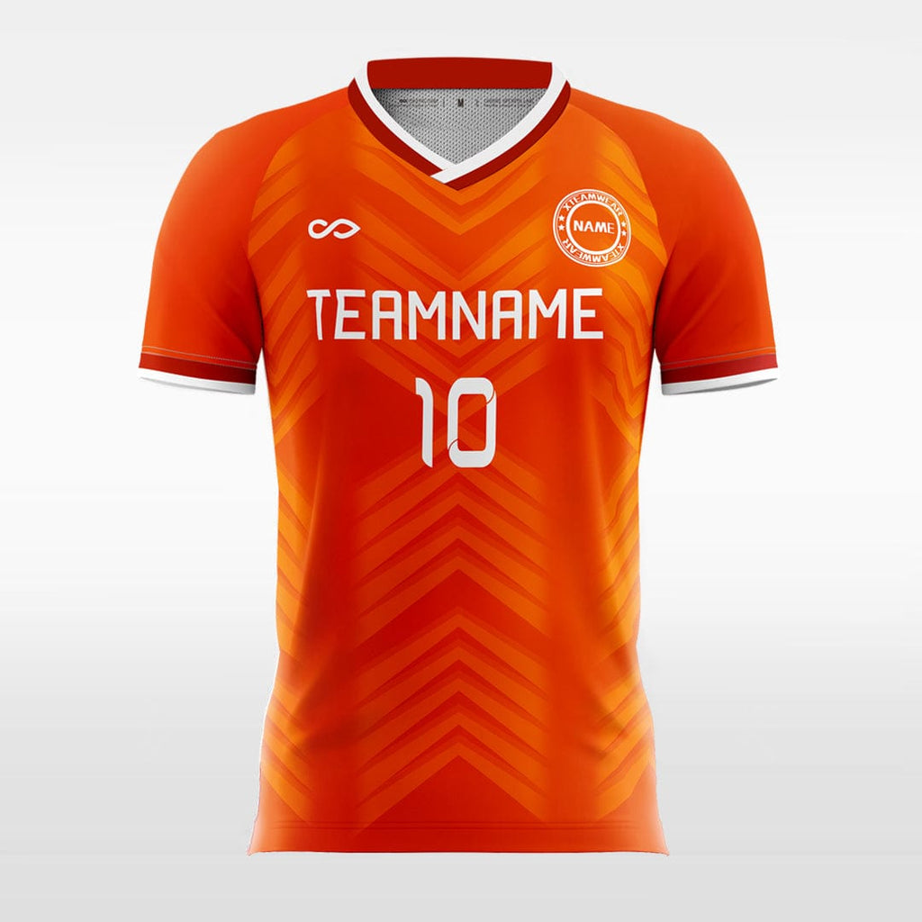 Orange Nessie Soccer Jersey
