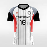 Retro Vertical Stripe - Women Custom Soccer Jerseys Design