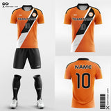Ribbon Soccer Jerseys Orange